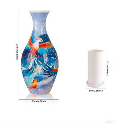 3D Puzzle Flower Vase - 160 Piece