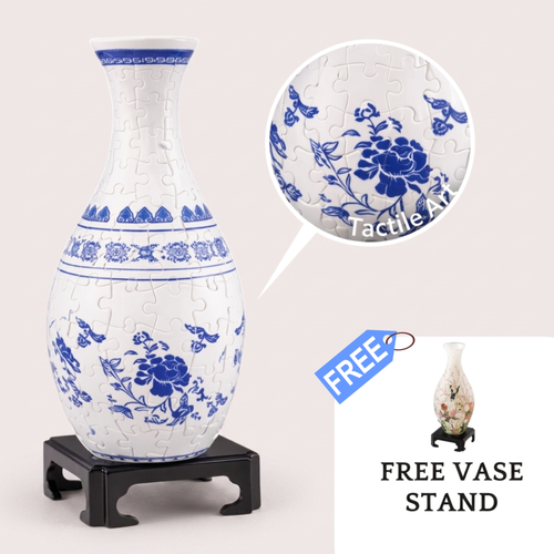 3D Puzzle Flower Vase - 160 Piece