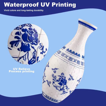 3D Puzzle Flower Vase - 160 Piece