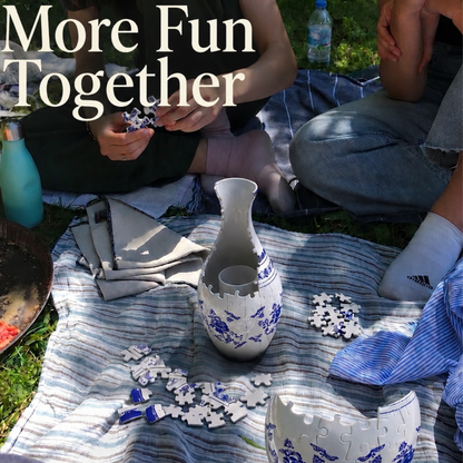 3D Puzzle Flower Vase - 160 Piece