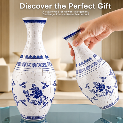 3D Puzzle Flower Vase - 160 Piece